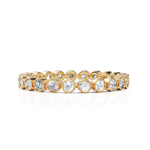 Load image into Gallery viewer, Alluring Round Bezel Setting Diamond Eternity Band