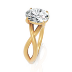 Load image into Gallery viewer, Solitaire Spellbound Oval Cut Ring (1.00 Carat)