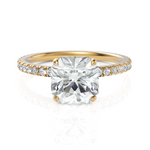 Load image into Gallery viewer, Stellar Radiant Square Cut Solitaire Diamond Wedding Ring (2.00 CT. Radiant Square)
