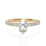 Load image into Gallery viewer, Imperial Marquise Cut Solitaire Diamond Ring (0.50 CT. Marquise)