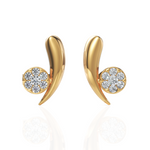 Load image into Gallery viewer, Heavenly Diamond Studded Earrings
