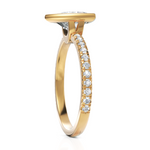Load image into Gallery viewer, Trigon Trillion Cut Diamond Ring With Bezel Setting (1.50 CT. Trillion Cut)