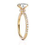 Load image into Gallery viewer, Grand Oval Classic Fine Solitaire Diamond Ring (1.00 Ct. Oval Cut)