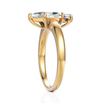 Load image into Gallery viewer, Solitaire Cascade Ring