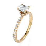 Load image into Gallery viewer, Glorious Radiant Square Diamond Ring (1.00 CT. Radiant Square)