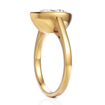 Load image into Gallery viewer, Tremendous Pear Cut Diamond Ring With Bezel Setting (2.50 CT. Solitaire)