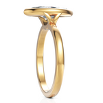 Load image into Gallery viewer, Striking Marquise Cut Diamond Solitaire Ring With Bezel Set (1.50 CT.)