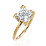 Load image into Gallery viewer, Nebula Solitaire Princess Cut Spark Ring