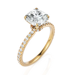 Load image into Gallery viewer, Stellar Radiant Square Cut Solitaire Diamond Wedding Ring (2.00 CT. Radiant Square)