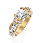 Load image into Gallery viewer, Desire Solitaire Wedding Ring (1.00 CT. Center Diamond)