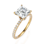 Load image into Gallery viewer, Gleaming Solitaire Princess Cut Diamond Ring (2.00 CT. Princess Cut)