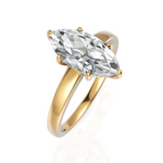 Load image into Gallery viewer, Solitaire Cascade Ring