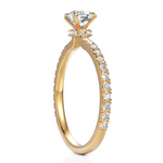 Load image into Gallery viewer, Superior Radiant Square Solitaire Diamond Ring (0.50 CT. Radiant Square Cut)