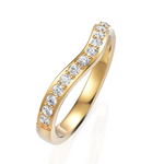 Load image into Gallery viewer, Ella Wavy Diamond Ring