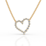 Load image into Gallery viewer, Glimmer Heart Diamond Pendant