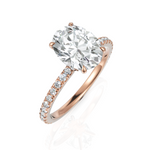 Load image into Gallery viewer, Immense Oval Cut Diamond Solitaire Ring (2.00 CT. Oval Cut)