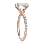 Load image into Gallery viewer, Mystical Emerald Cut Solstice Ring (1.50 CT. Solitaire)