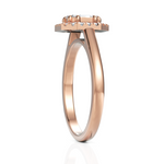 Load image into Gallery viewer, SPARKLE ASSCHER CUT HALO BRIDAL RING