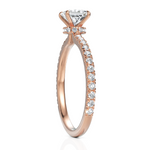 Load image into Gallery viewer, The Stanzi Princess Cut Diamond Ring (0.50 CT. Princess Cut)