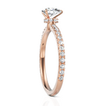 Load image into Gallery viewer, Classic Pear Solitaire Diamond Ring (0.50 CT. Pear)