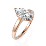 Load image into Gallery viewer, Solitary Marquise Cut Diamond Ring (1.50 CT.)