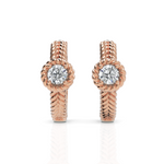 Load image into Gallery viewer, wonderous Single Diamond Hoops