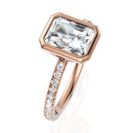 Load image into Gallery viewer, Radiant Cut Diamond Engagement Ring (1.50 CT. Solitaire)
