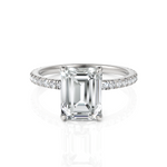 Load image into Gallery viewer, Mystical Emerald Cut Solstice Ring (1.50 CT. Solitaire)