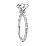 Load image into Gallery viewer, Immense Oval Cut Diamond Solitaire Ring (2.00 CT. Oval Cut)