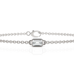Load image into Gallery viewer, EMERALD CUT DIAMOND BRACELET
