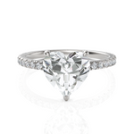 Load image into Gallery viewer, Heart Cut Engagement Solitaire Ring (2.00 CT. Heart)