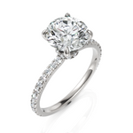 Load image into Gallery viewer, Epic Round Cut Solitaire Diamond Ring (2.00 CT. Round Solitaire)