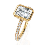 Load image into Gallery viewer, Radiant Cut Diamond Engagement Ring (1.50 CT. Solitaire)