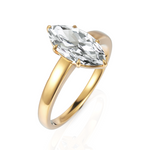 Load image into Gallery viewer, Solitary Marquise Cut Diamond Ring (1.50 CT.)