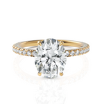 Load image into Gallery viewer, Immense Oval Cut Diamond Solitaire Ring (2.00 CT. Oval Cut)
