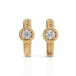 Load image into Gallery viewer, wonderous Single Diamond Hoops