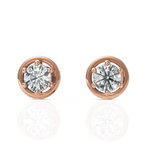 Load image into Gallery viewer, Dazzling Solitaire Stud Earrings
