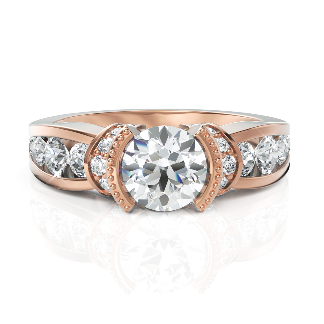 Desire Solitaire Wedding Ring (1.00 CT. Center Diamond)