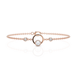 Load image into Gallery viewer, WHISPERING EMBRACE WILLOW DIAMOND BRACELET