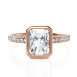 Load image into Gallery viewer, Radiant Cut Diamond Engagement Ring (1.50 CT. Solitaire)