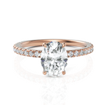 Load image into Gallery viewer, Grand Oval Classic Fine Solitaire Diamond Ring (1.00 Ct. Oval Cut)
