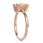 Load image into Gallery viewer, Nebula Solitaire Princess Cut Spark Ring
