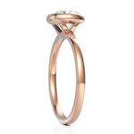 Load image into Gallery viewer, Pleasant Cushion Cut Diamond solitaire Ring With Bezel Set (1.50 CT.)