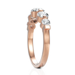 Load image into Gallery viewer, Olympius 5 Stone Round Cut Diamond Ring