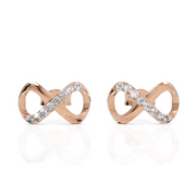 Eternal Infinity Diamond Earrings