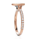 Load image into Gallery viewer, Trigon Trillion Cut Diamond Ring With Bezel Setting (1.50 CT. Trillion Cut)
