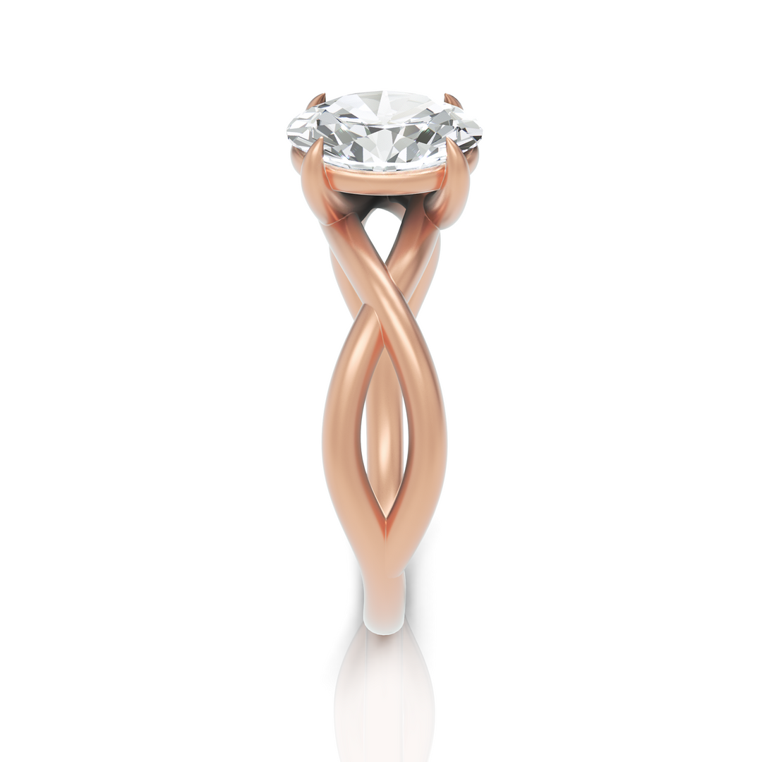 Solitaire Spellbound Oval Cut Ring (1.00 Carat)