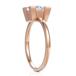 Load image into Gallery viewer, Nebula Solitaire Princess Cut Spark Ring