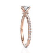 Thrilling Heart Cut Solitaire Diamond Ring (0.50 CT. Heart Cut)