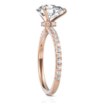 Load image into Gallery viewer, Dropping Pear Cut Solitaire Diamond Ring (2.00 CT. Pear Cut)
